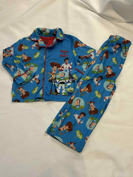#149 3T Toy Story Flannel PJ Set