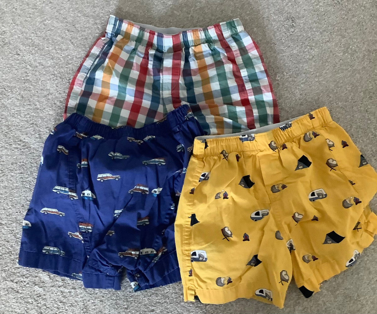 #130 Crewcuts Boys Boxers 3 pairs Sz 6-7