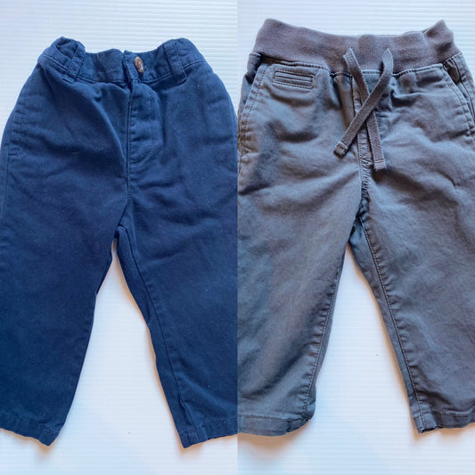 Seller #168 Children’s Place + Baby Gap Boys 12-18m Navy + Blue Pants