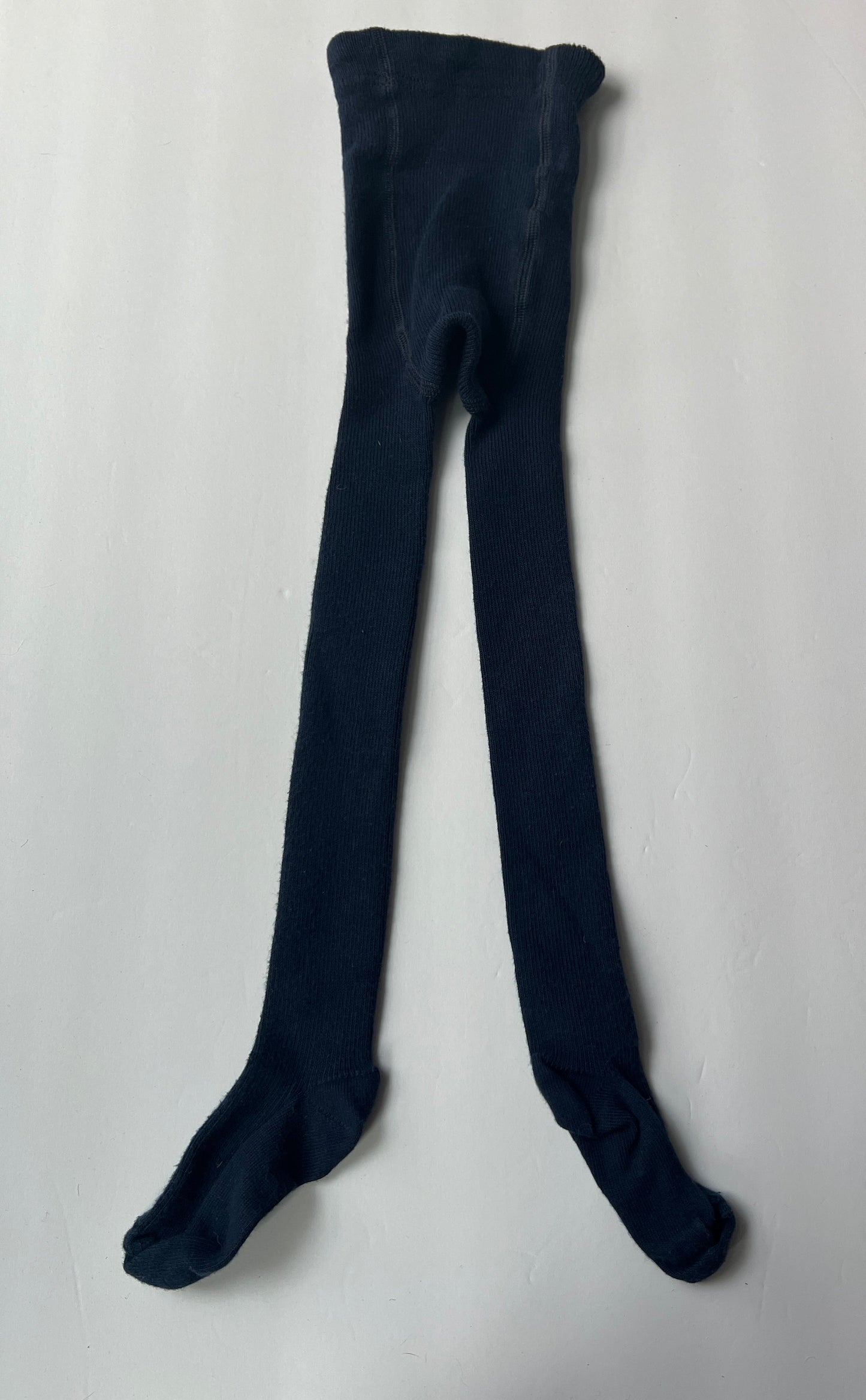 #77B Girls 80 (18-24M) Hanna Andersson Navy Tights