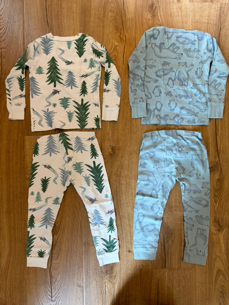 #6 - Carters Just One You Long Sleeved Pajamas (set of 2) - 2T