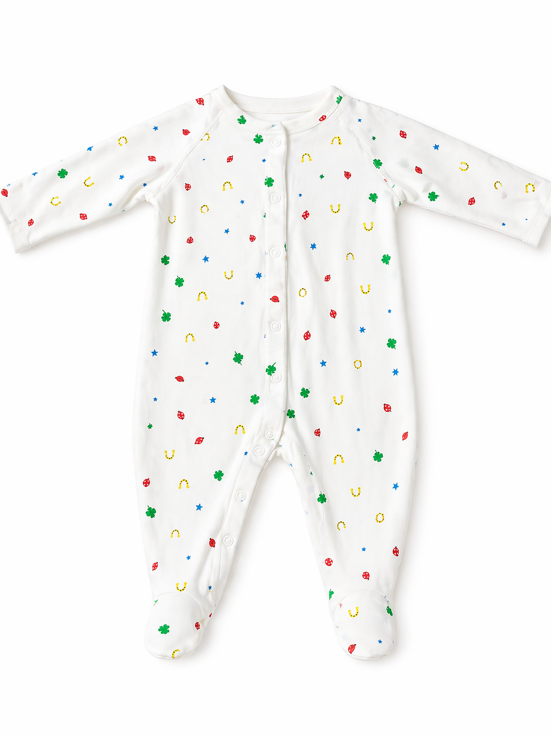 #90: Hanna Andersson Footed Pajamas – 0–3 Months