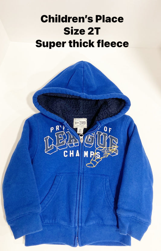 Children's Place Size 2T Super Thick Fleece-Pickup possible in West Chester, Norwood, Blue Ash, or Reading outside of bi-annual sales event pickup.