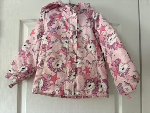 Seller 183 - Children's Place Girls 5T Unicorn Jacket - GUC