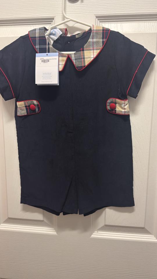 #29 Boys 3T Christmas colors jumper NWT