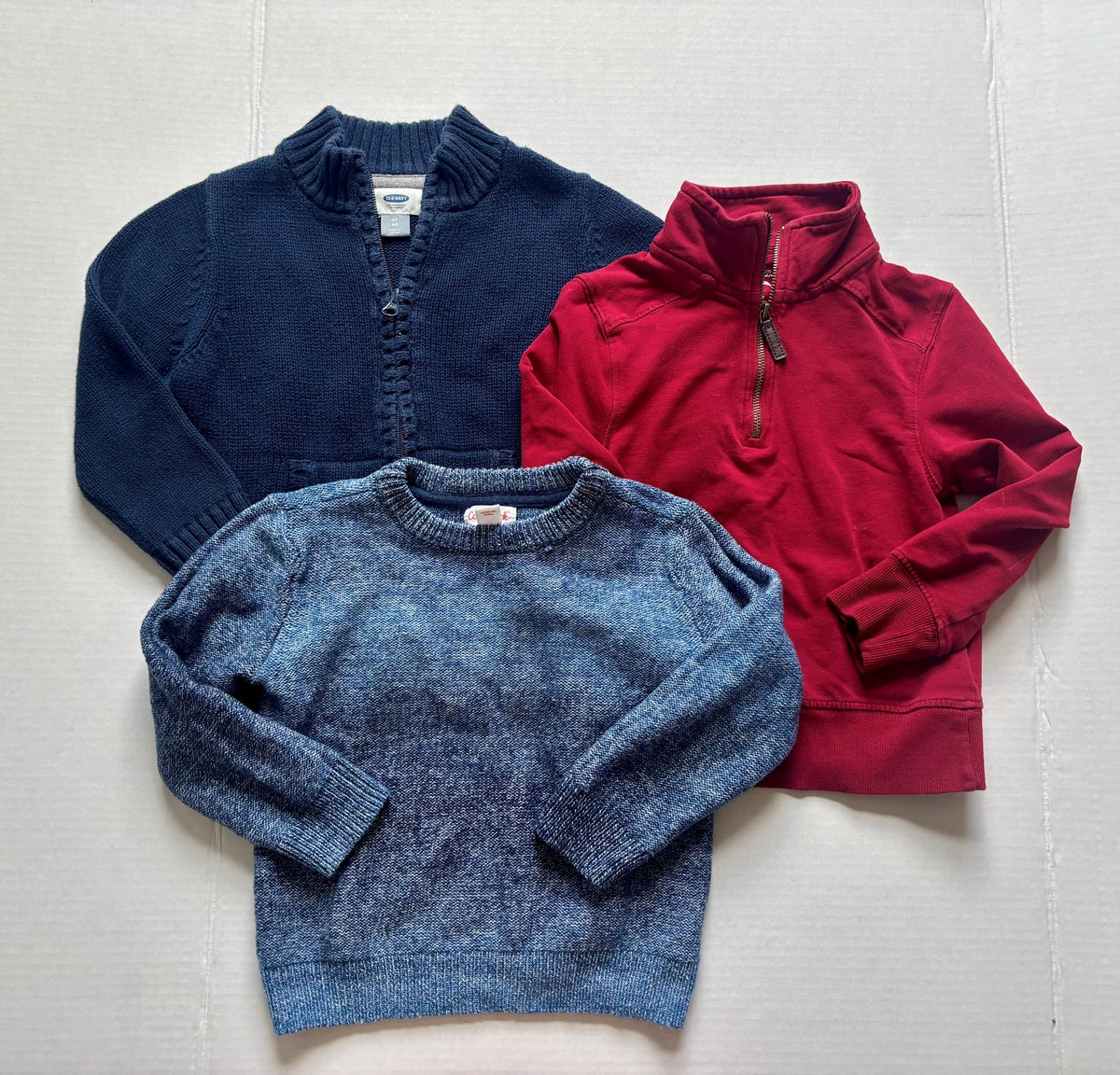 #154 Assorted Brands Sweater Bundle Boys 4T VGUC-GUC