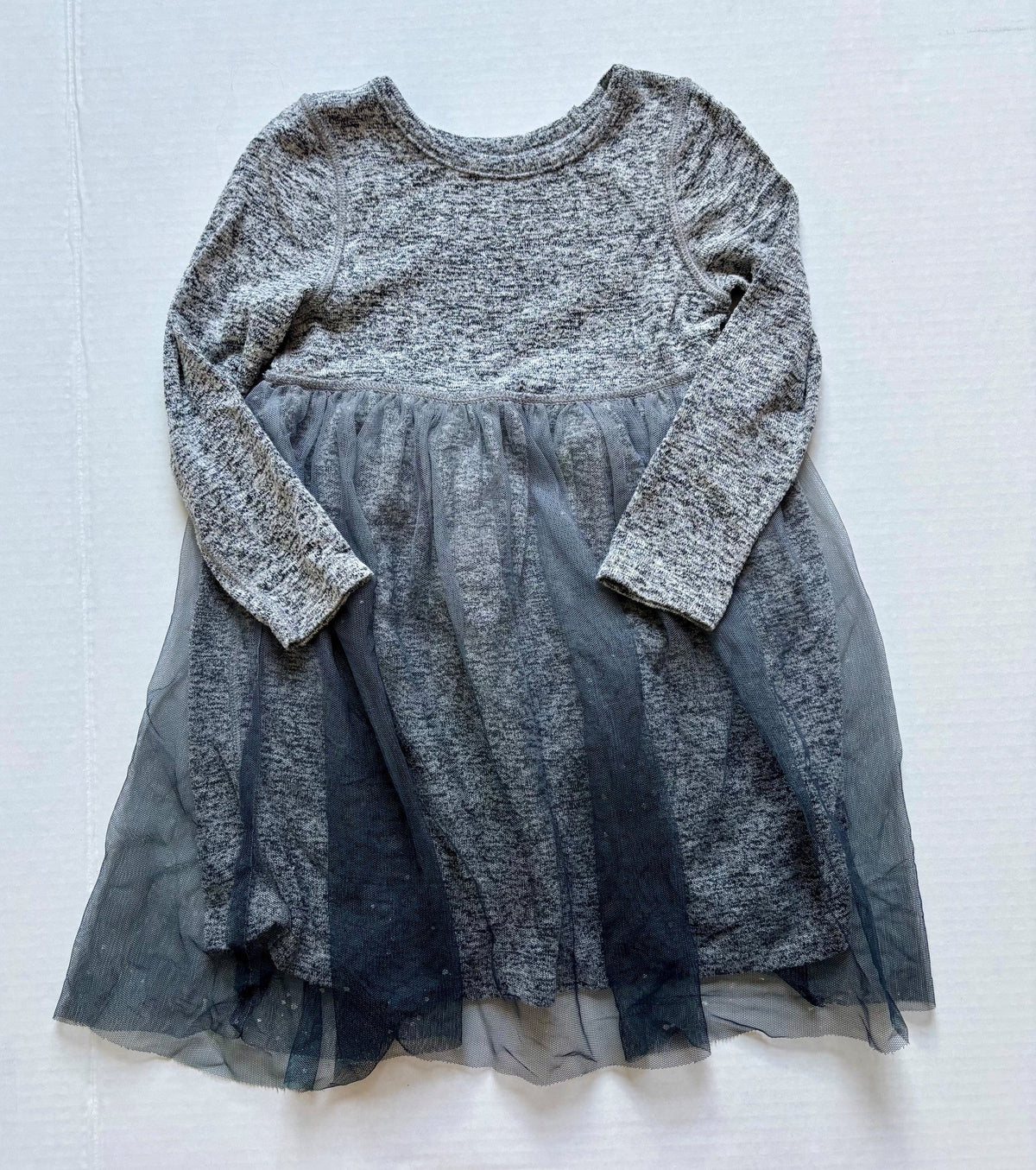 #154 Cat and Jack Dress Girls 2T fits like 3T VGUC