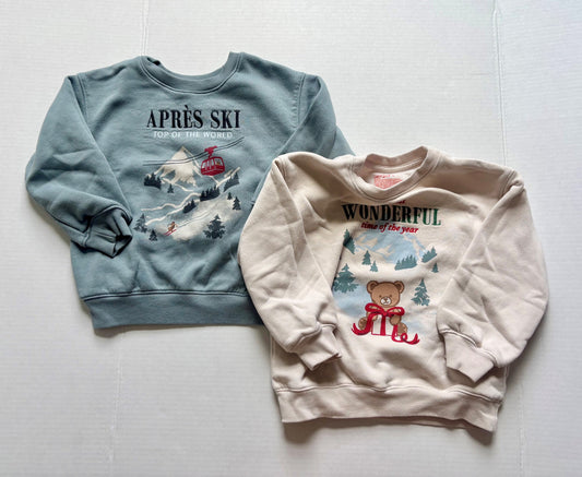 #154 Cat and Jack Sweatshirts Boys 4T EUC