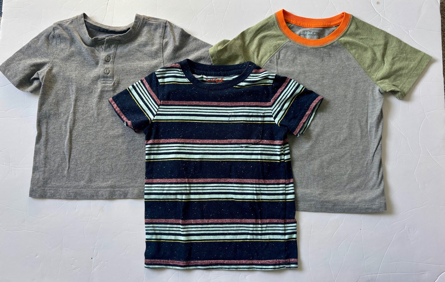 #43 Cat and Jack Tee Bundle Boys 3T VGUC