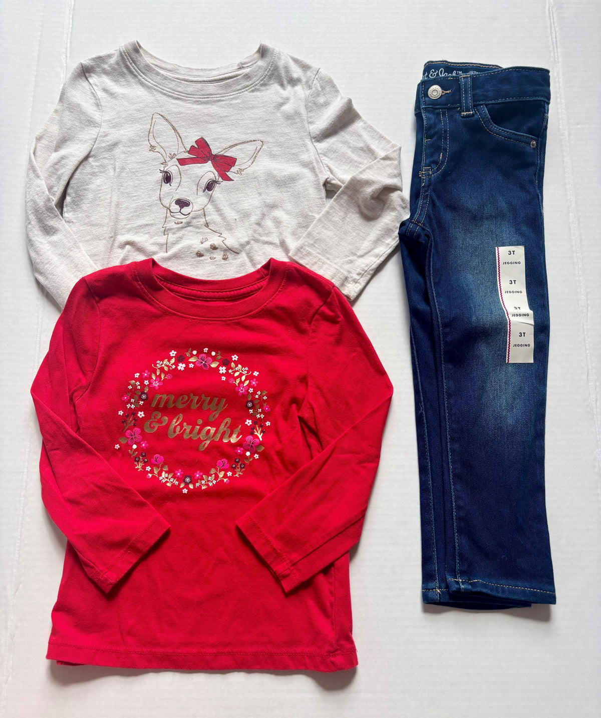 #154 Cat and Jack Bundle Girls 3T EUC-NWT