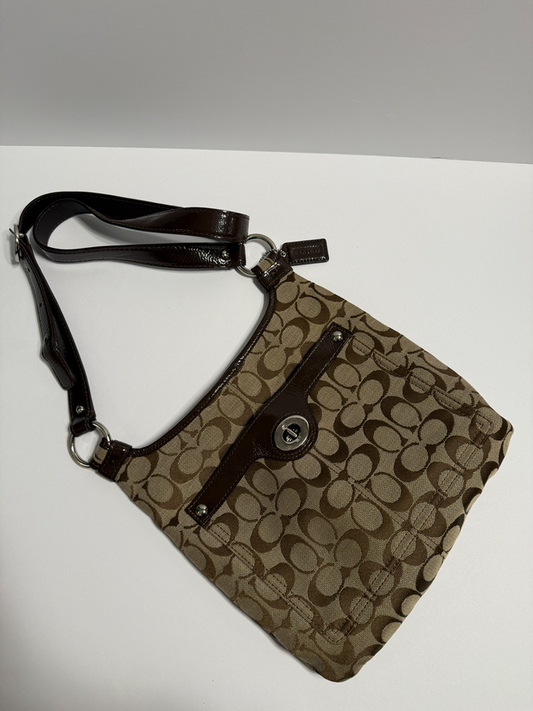 Seller 229 -  COACH Canvas Penelope Hobo Purse