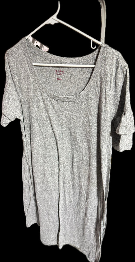 #20 REDUCED!! Isabel Maternity gray dress Size L GUC