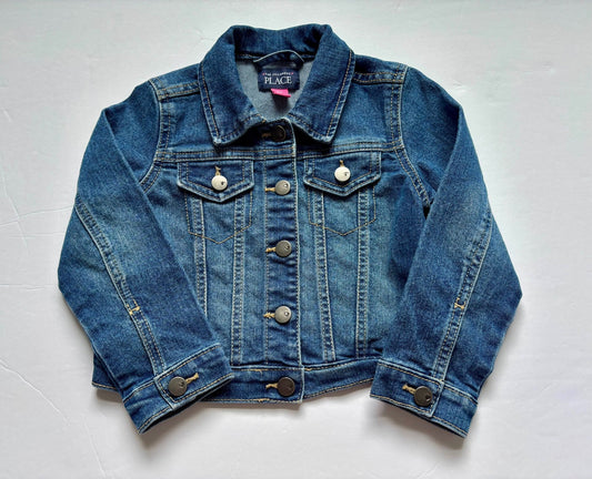 #43 Children's Place Jean Jacket Girls 3T EUC