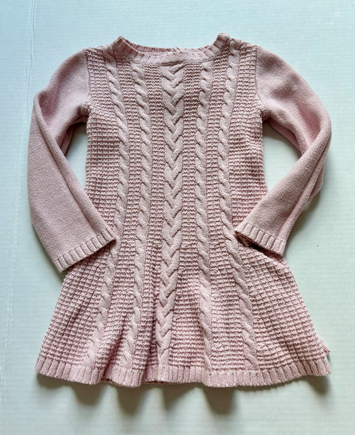 #154 Crazy 8 Sweater Dress Girls 4t VGUC