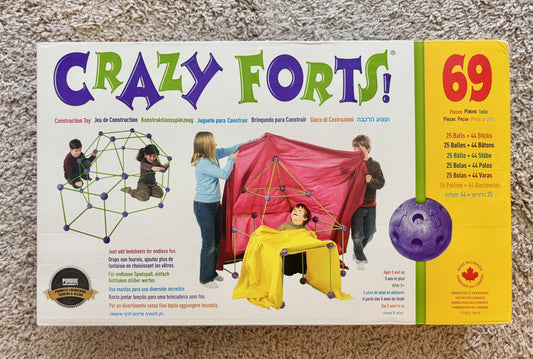 #43 Crazy Forts Fort Building Playset NIB *Reduced*