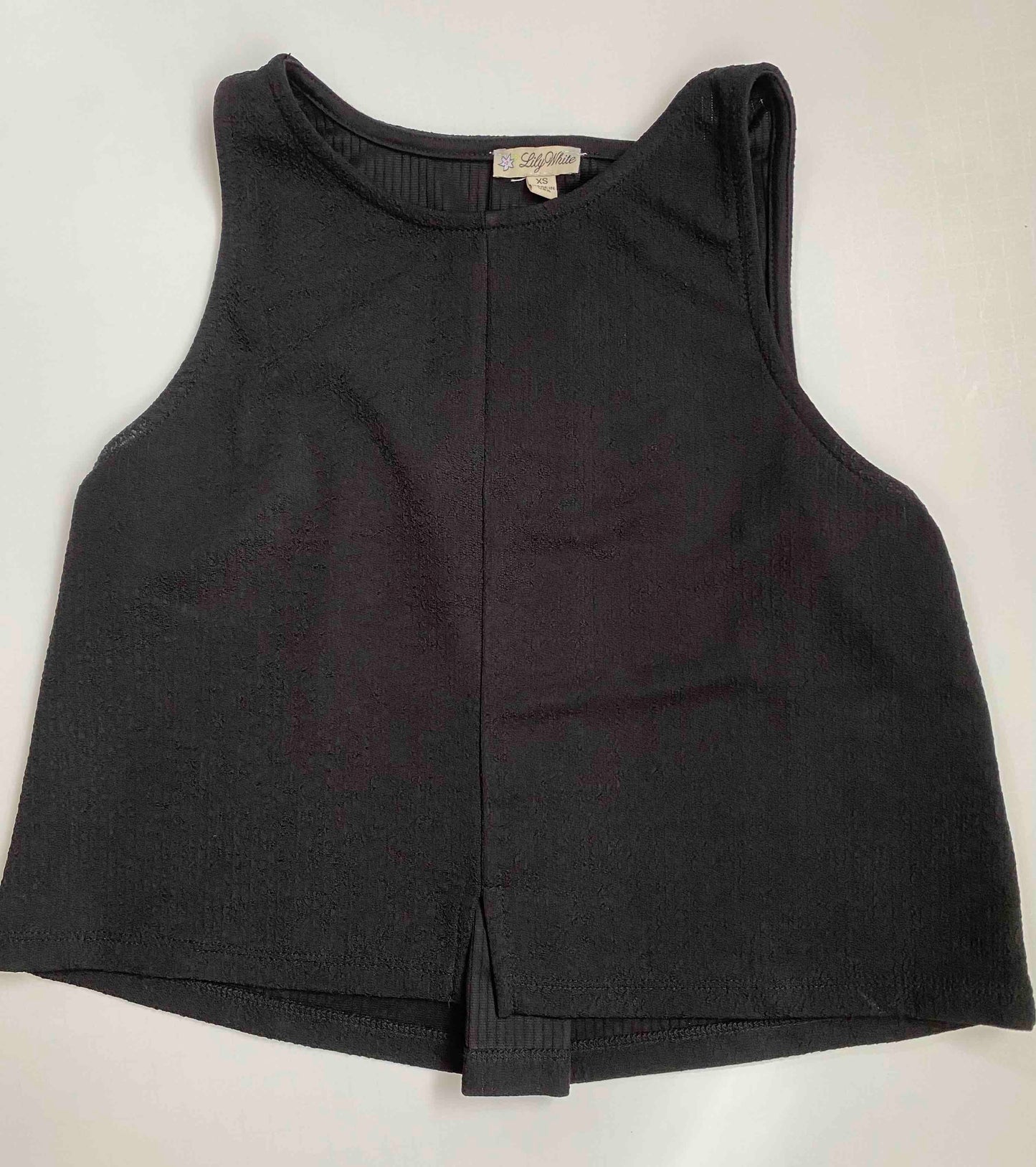 Tailored cropped top, Women's XS