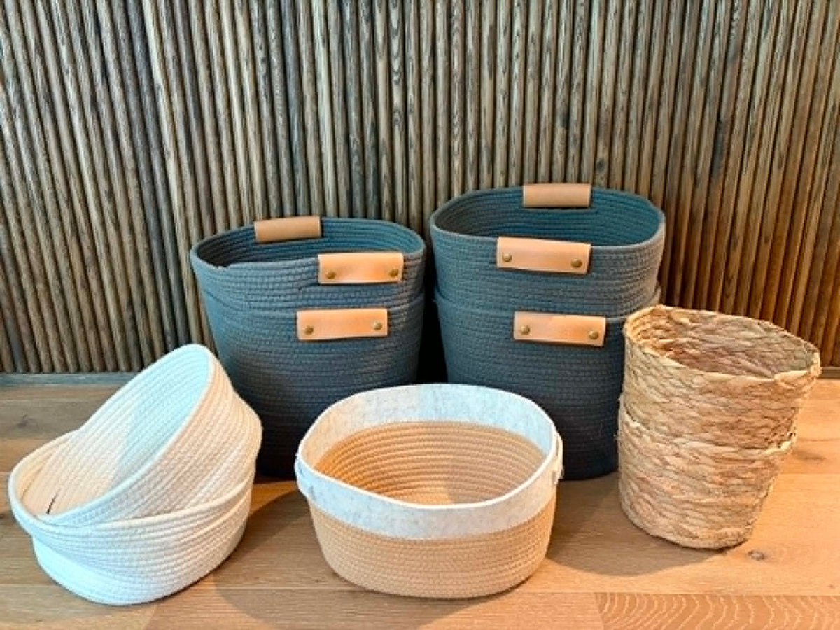 Seller #193 Storage Woven Basket Bundle (Retailed for over $130!!!)