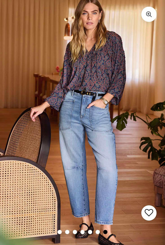 #222 Evereve Women's Size 6 Cora Slight Barrel Jeans (Retailed for $158! Receive SO Many Compliments on These!!! Retailed for $158!)
