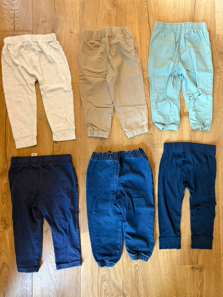 #6 - Boys Pants (pack of 6) - 24 months