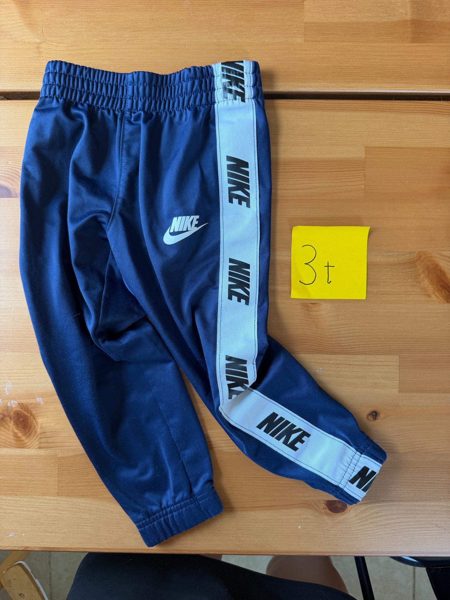 Seller #94 Boys 3t Nike and Adidas Navy Track Pants