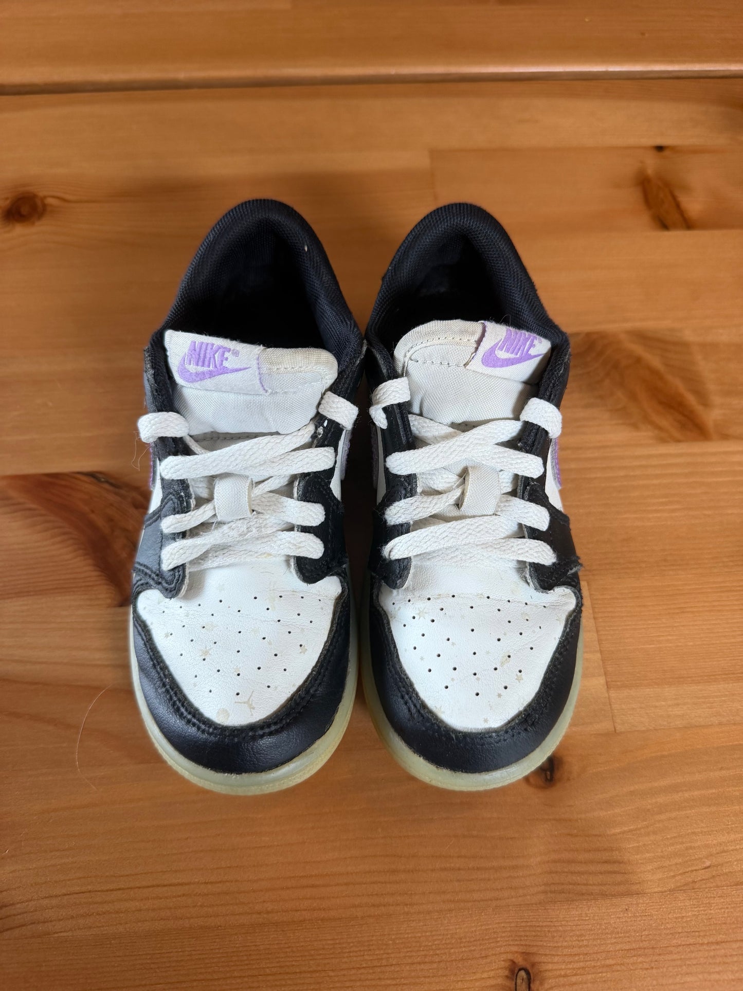 Seller #94 Toddler Boys 10C Nike Air Jordans Glow in the Dark