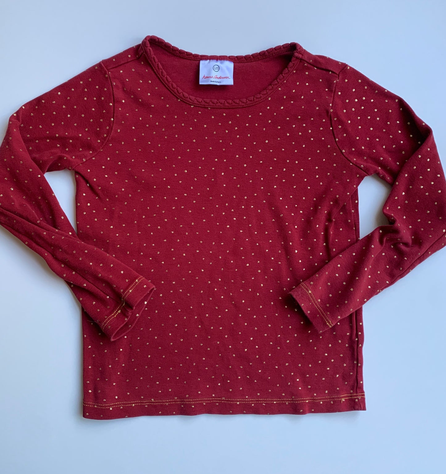 Seller 122 Hanna Andersson Size 120 (6/7) Shimmer Shirt