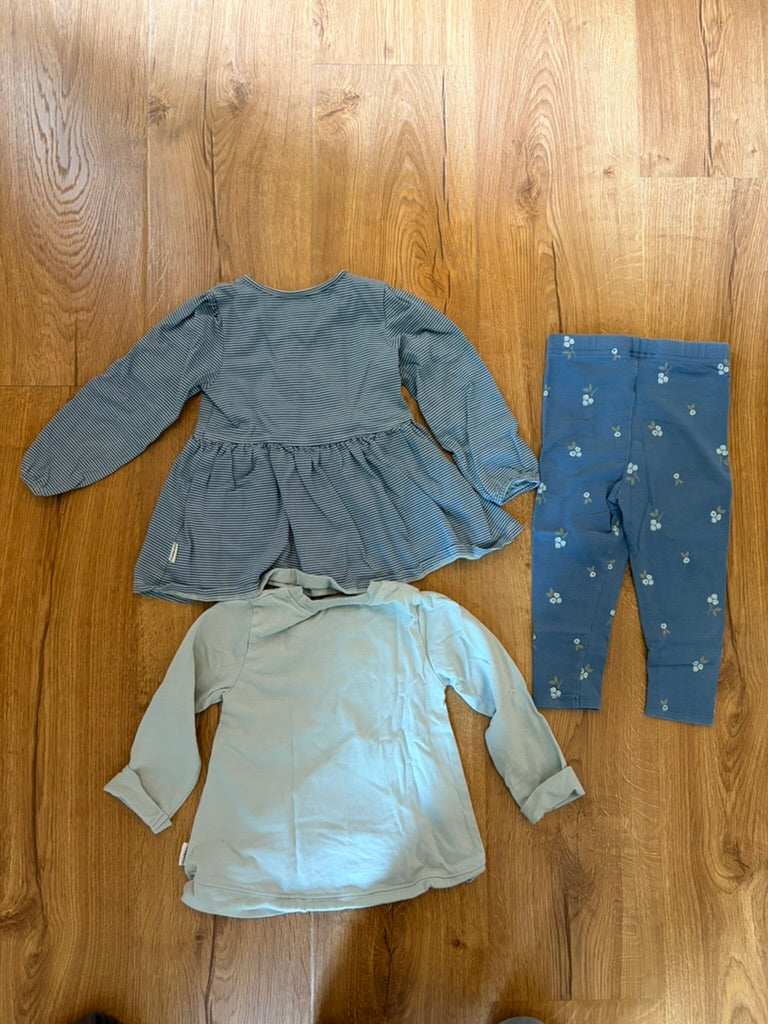 #6 -  Gerber Kids Girls Blueberry Outfit - 2T