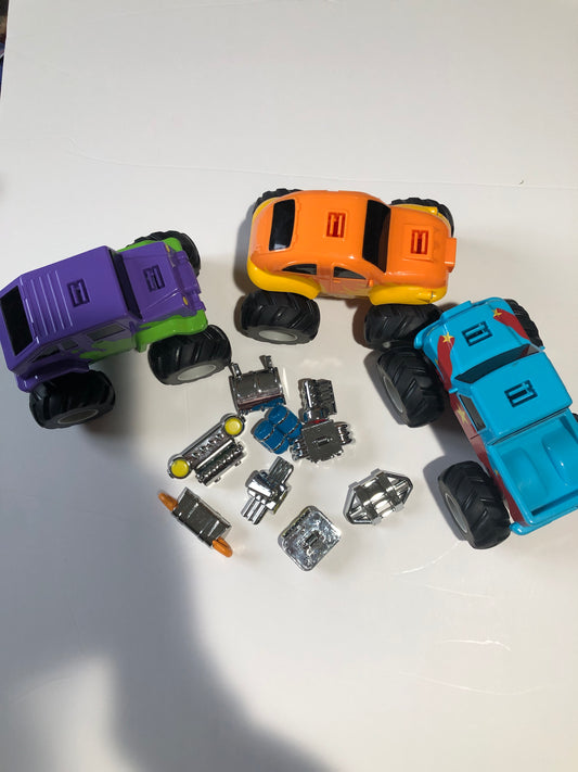 Lakeshore learning monster trucks mix and match