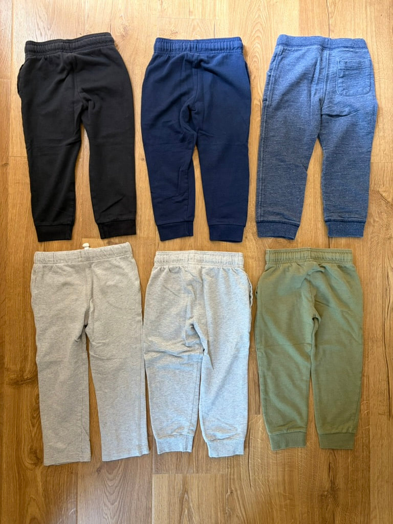 #6 - Carters Boys Joggers/Sweatpants (bundle of 6) -4T