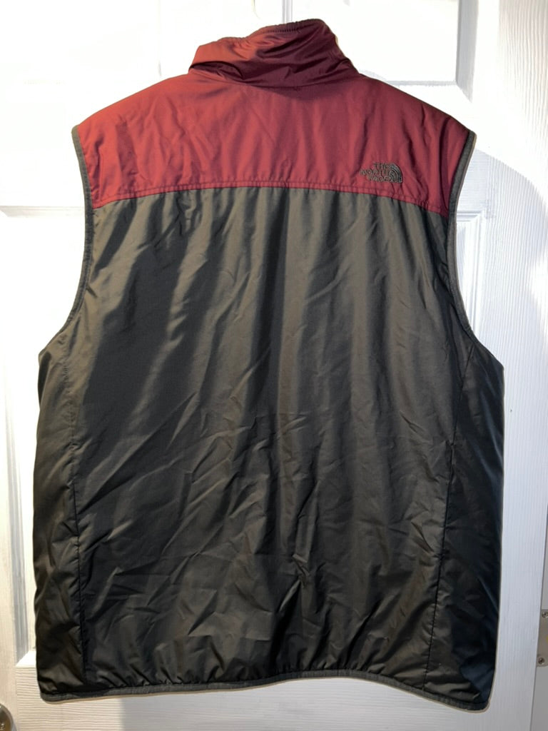 Seller #76 - North Face Reversible Vest L Heatseeker Insulated Grey