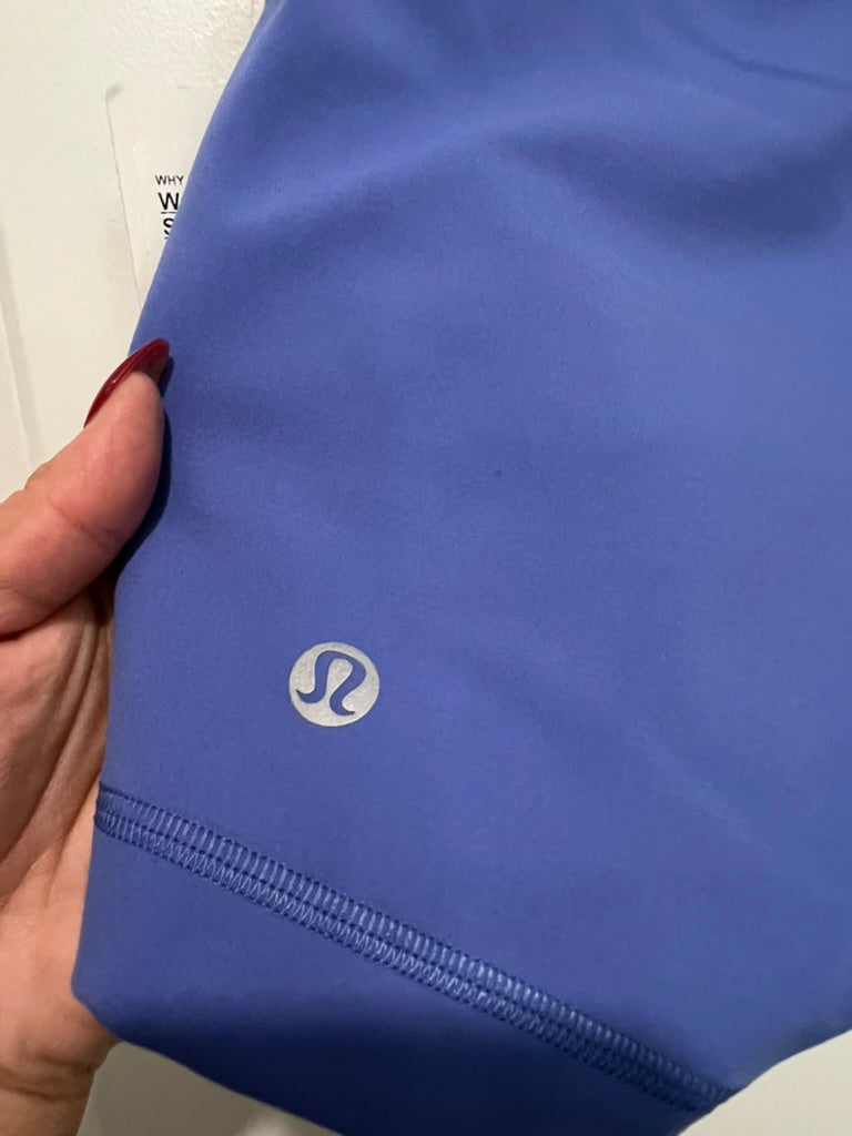 Seller #76 - Lululemon Wunder Train HR Short 4" Size 4 WLIN Wild Indigo NWT $64