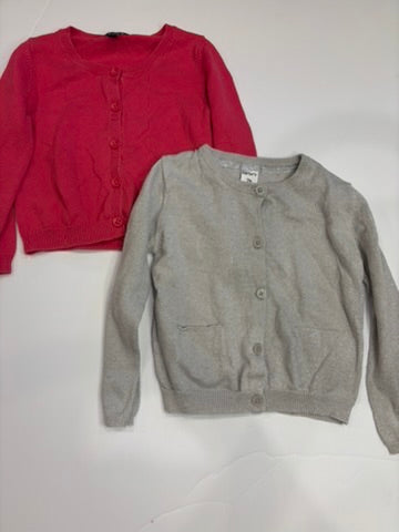 #86A 2T carters and baby gap sweaters