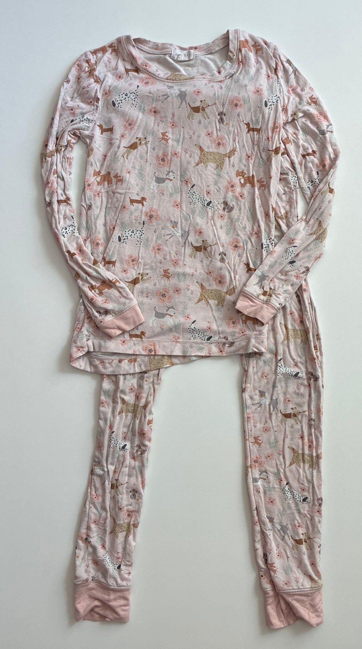 Seller 76 Angel Dear Puppy Bamboo Pajamas Size 8