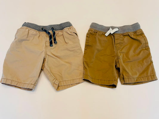#54 - Boys 4T Cat & Jack Khaki Shorts (2)