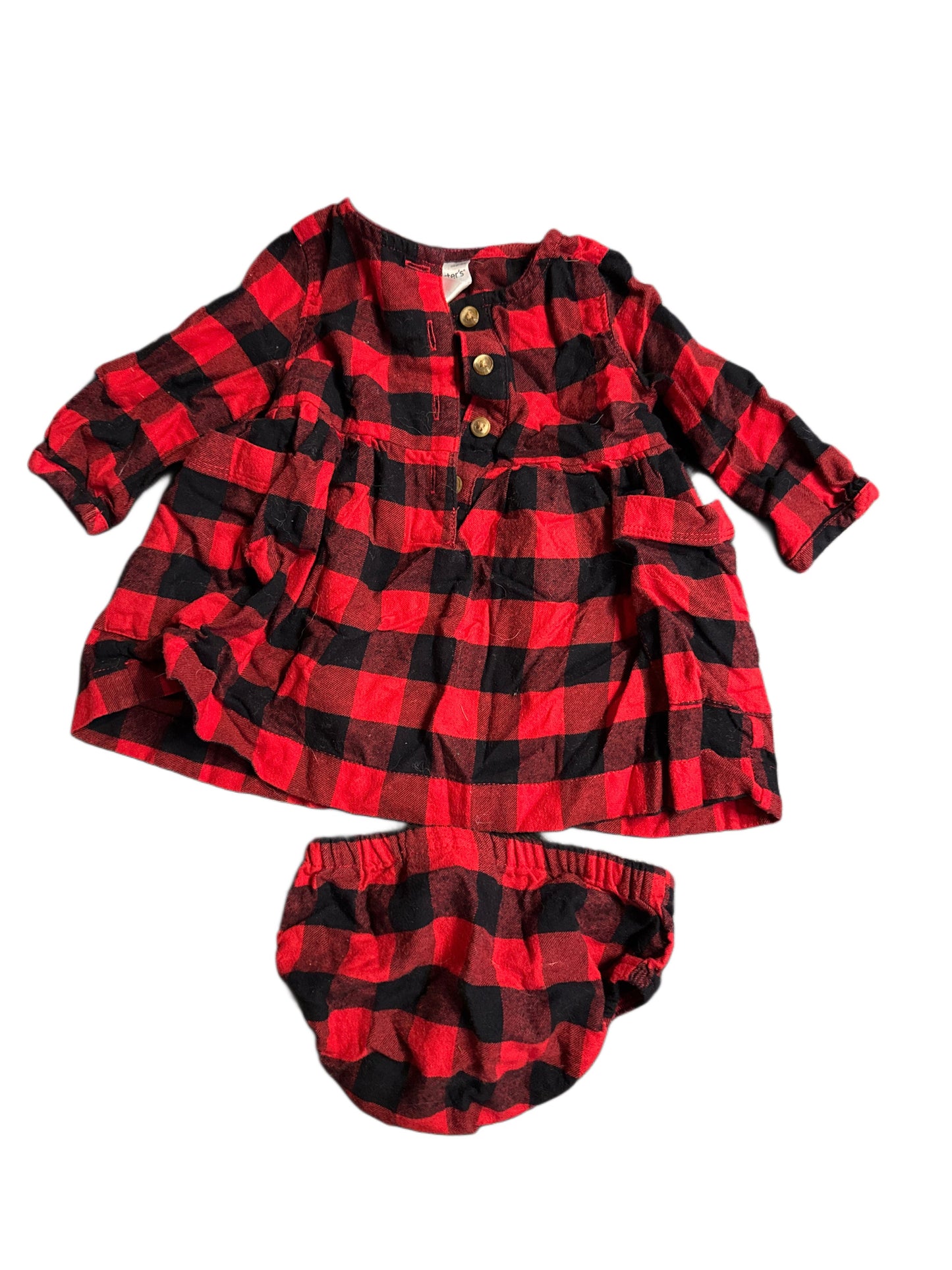 #28 REDUCED Carters Holiday Christmas Infant Girls Clothing 5 Piece Bundle Size 3M