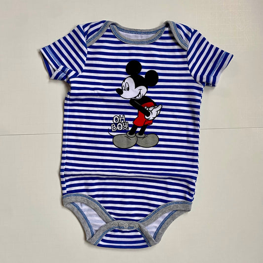 Disney Baby Mickey Mouse Bodysuit with snaps, 18M (NWOT)