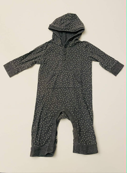 #54 - Girls 6-12M Old Navy Jumpsuit Polka Dots