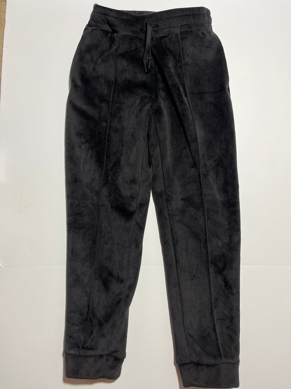 #150 all in motion girls size 8 ribbed jogger pants black (have 2)