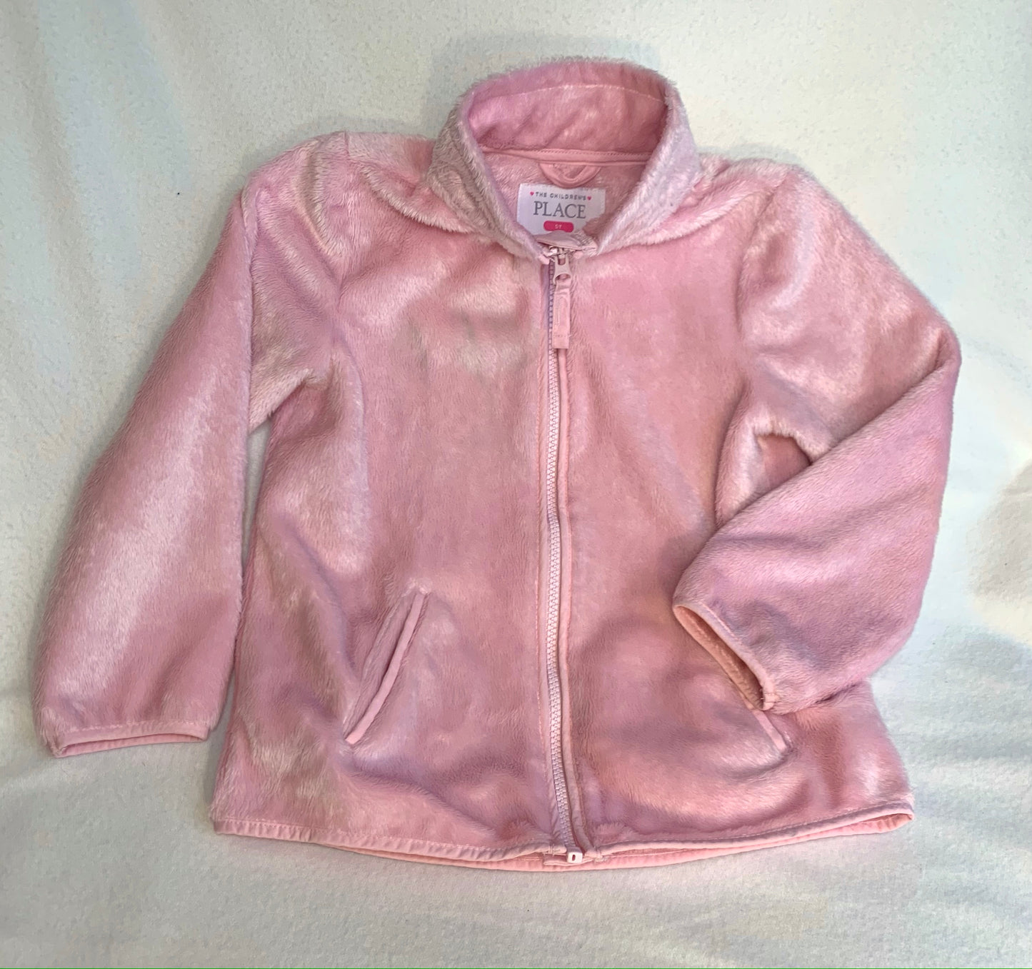 5T Children’s Place Pink Plush Jacket