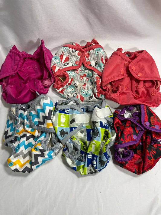 #150 rumparooz cloth diaper covers set of 6