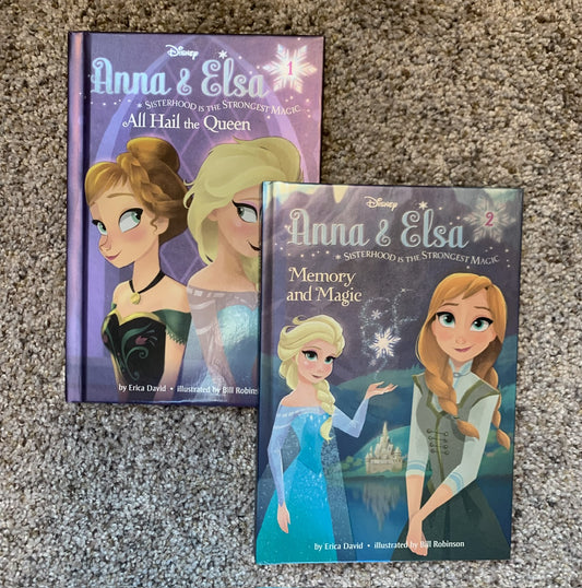 Book - Set of 2 Frozen Chapter Books - New