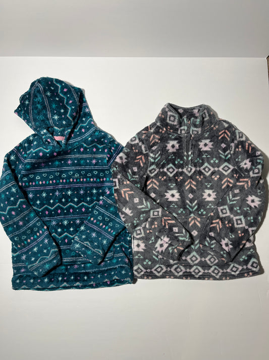 #150 girls jumping beans size 6/7x fleece sweatshirts