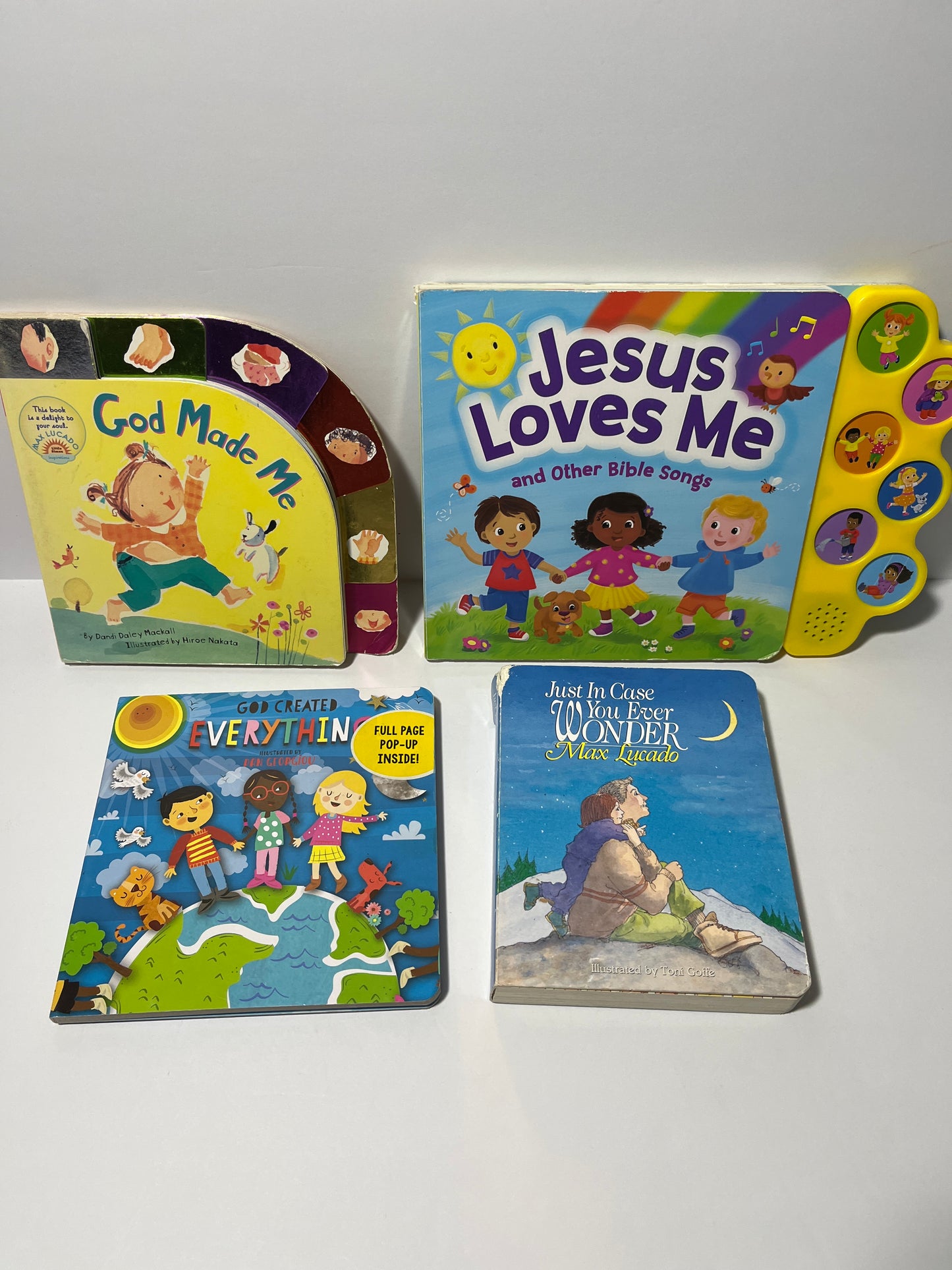 #150 lot 4 books, Jesus God