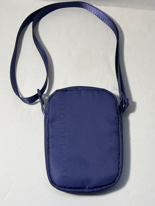 #150 REDUCED blue yogalicious cross body bag girls new