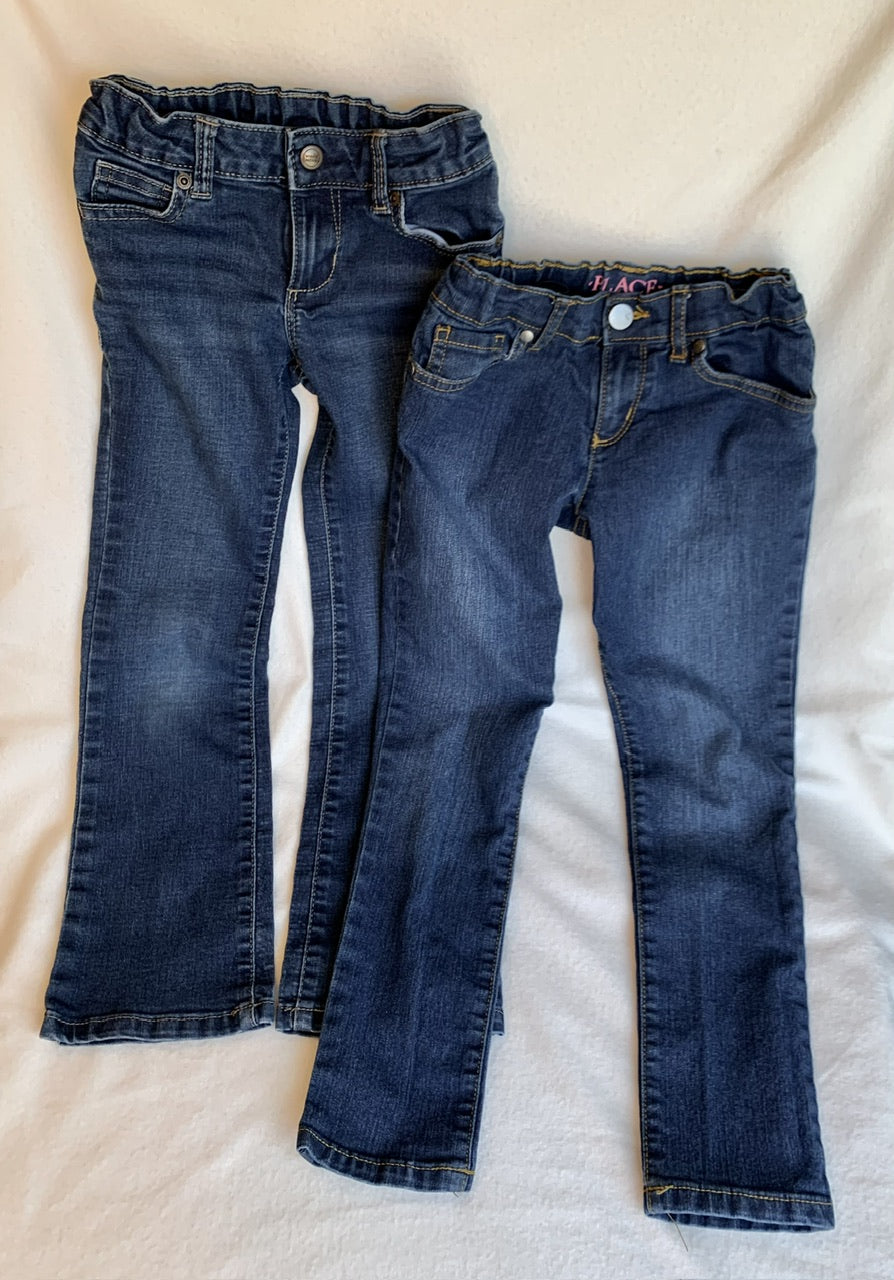 Size 6 Girl’s Denim Jeans bundle - 2 pairs
