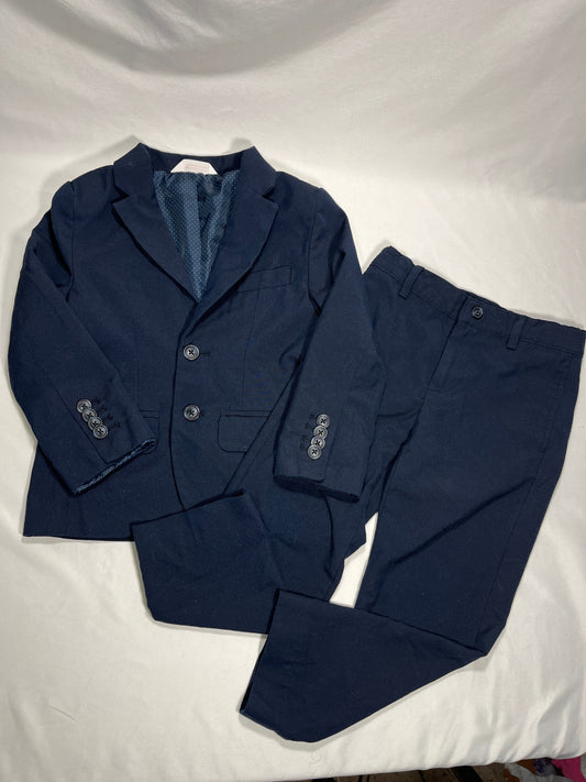 #150 boys cat & jack 4t suit jacket and pants navy