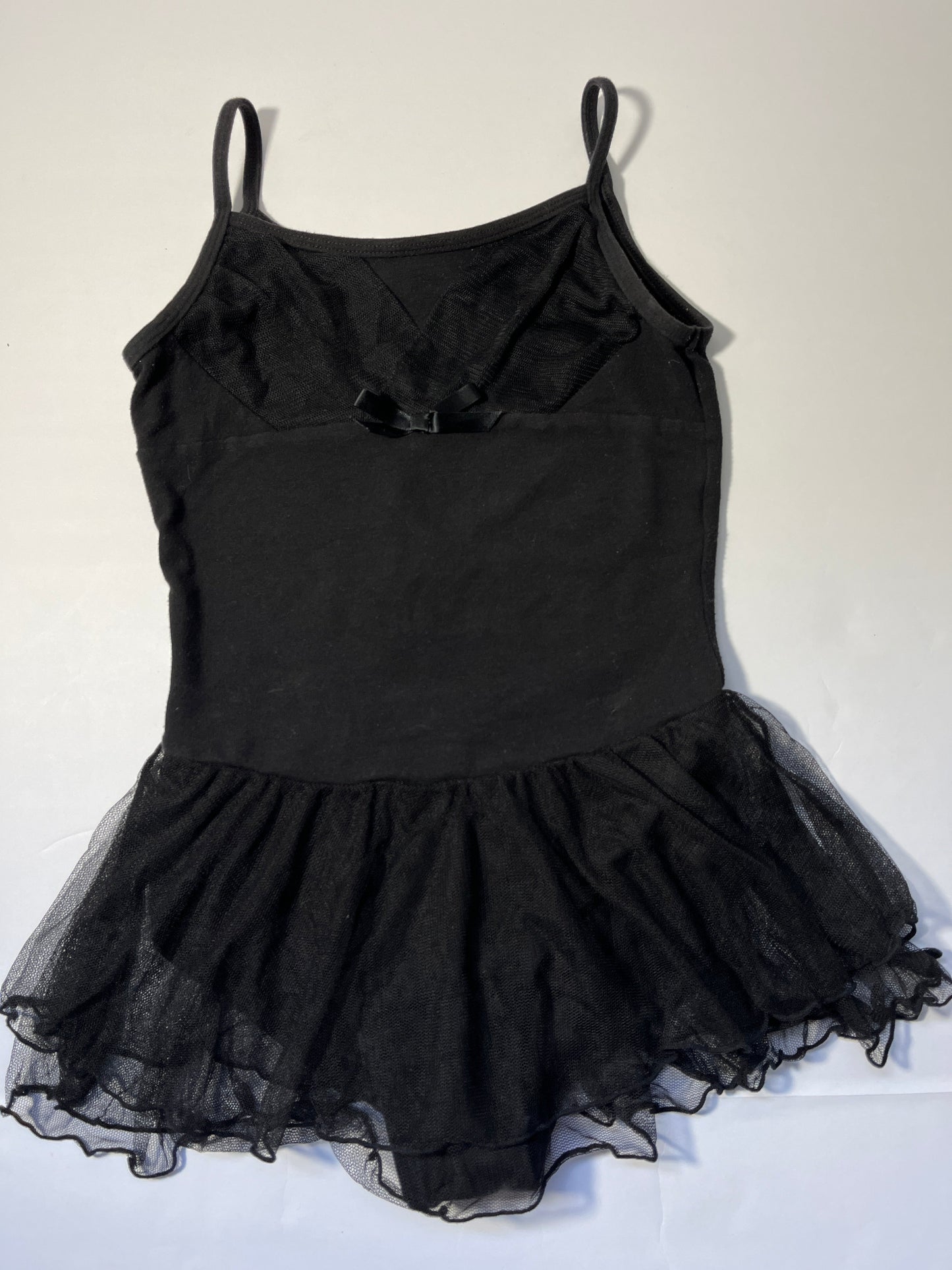 #150 reduced girls freestyle danskin 10/12 black leotard