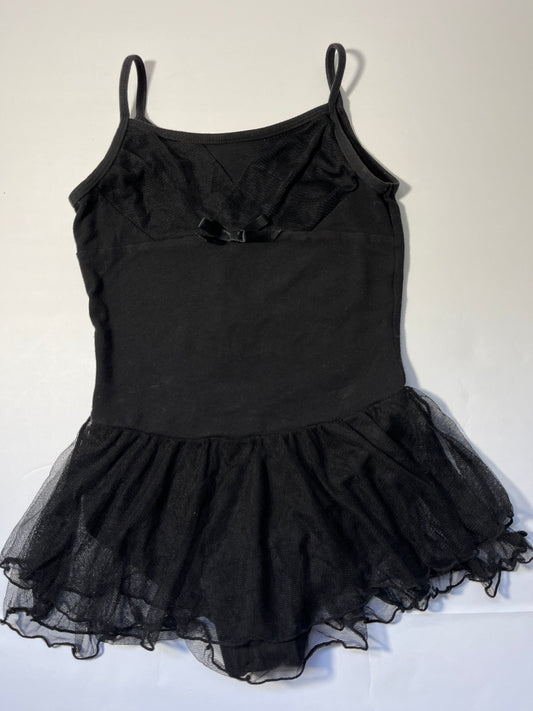 #150 reduced girls freestyle danskin 10/12 black leotard