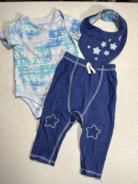 12 month cat and jack boys blue outfit