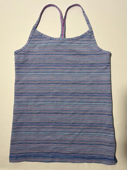 #150 girls size 8 Ivivva tank top striped